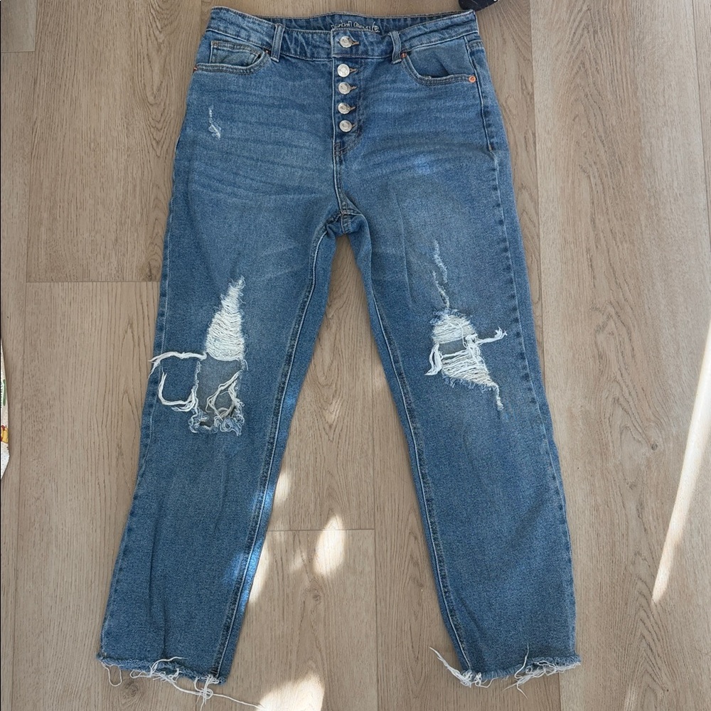 Wild Fable High Rise Straight Jeans